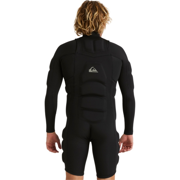 2026 Quiksilver Mens Highline Pro Impact Spring Long Sleeve Shorty EQYWP03012 - Black